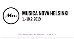 Desktop Screenshot of musicanova.fi