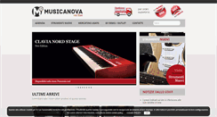 Desktop Screenshot of musicanova.org