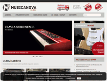 Tablet Screenshot of musicanova.org