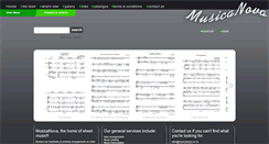 Desktop Screenshot of musicanova.co.za