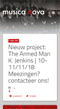Mobile Screenshot of musicanova.be